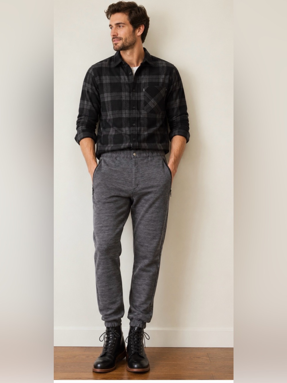 Roots Men's Gray Joggers